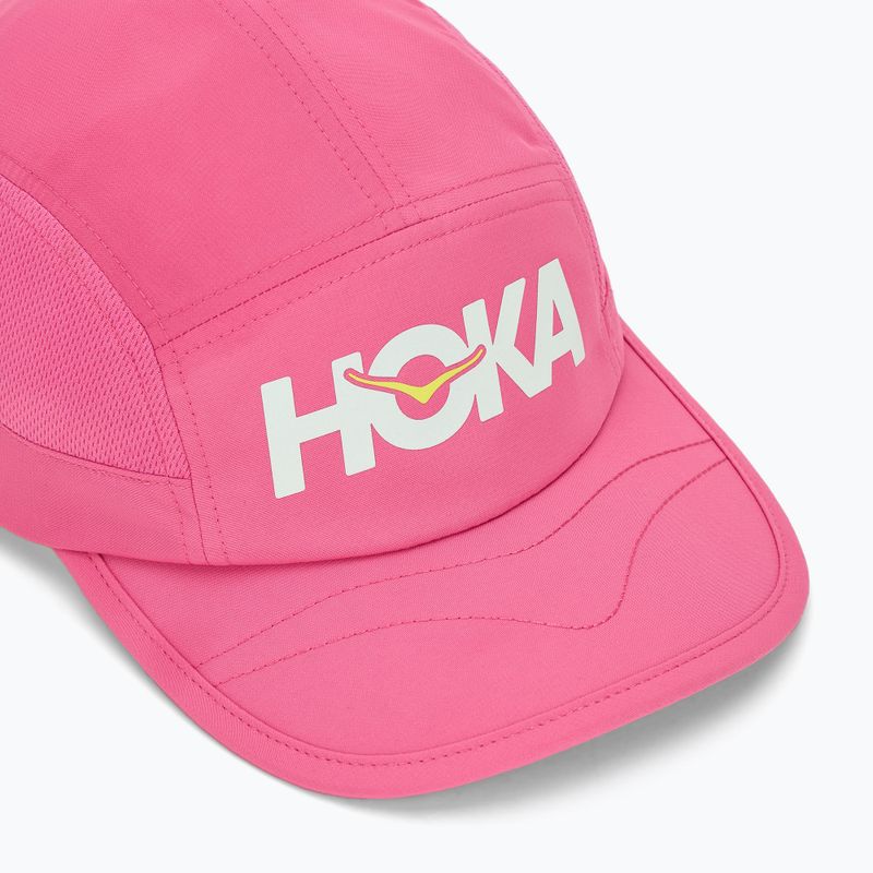 Kšiltovka HOKA Run electric rose 3
