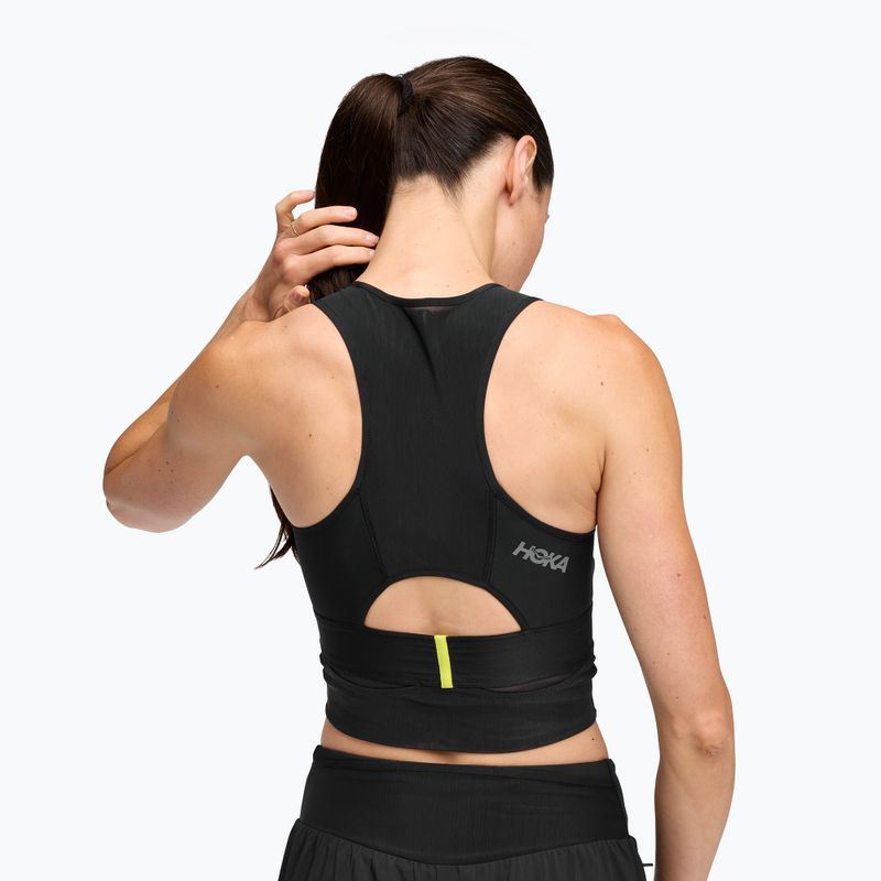 Tréninková podprsenka HOKA Race Day black/black 5