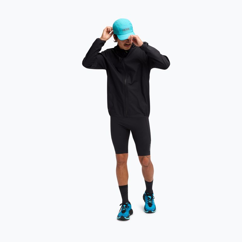 Pánská běžecká bunda HOKA Skybreeze Waterproof GTX black 2