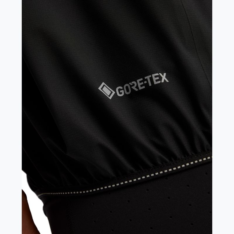 Pánská běžecká bunda HOKA Skybreeze Waterproof GTX black 8