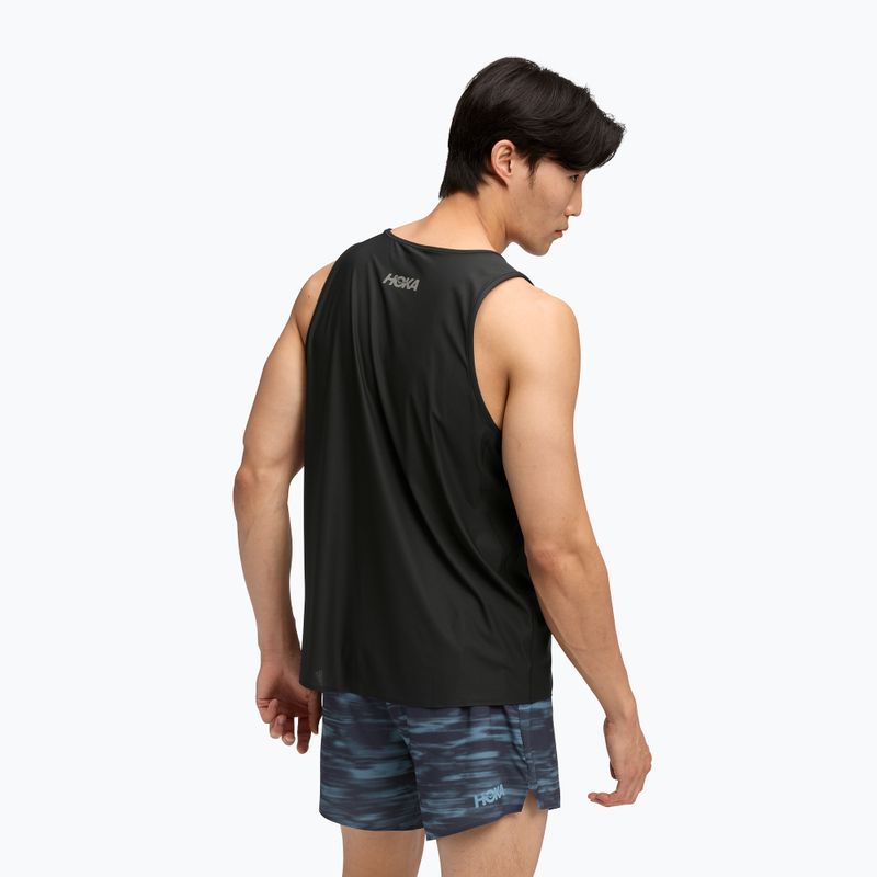 Pánské běžecké tričko HOKA Airolite Tank 2.0 black 3