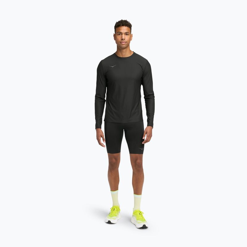 Pánské běžecké tričko Longsleeve HOKA Airolite 2.0 black 2