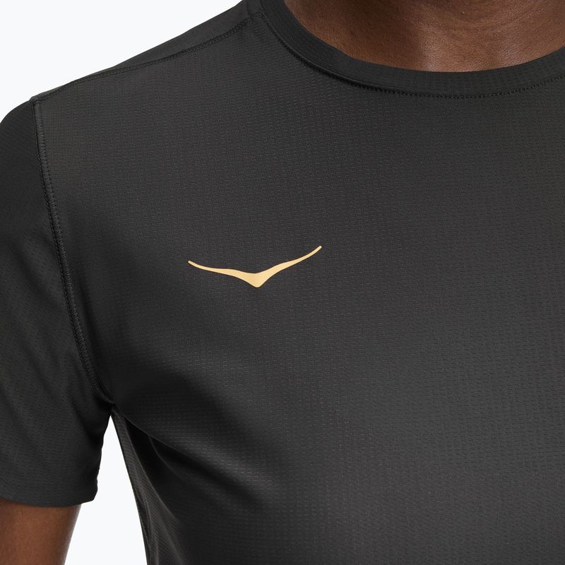 Dámské běžecké tričko HOKA Airolite 2.0 black/gold 4