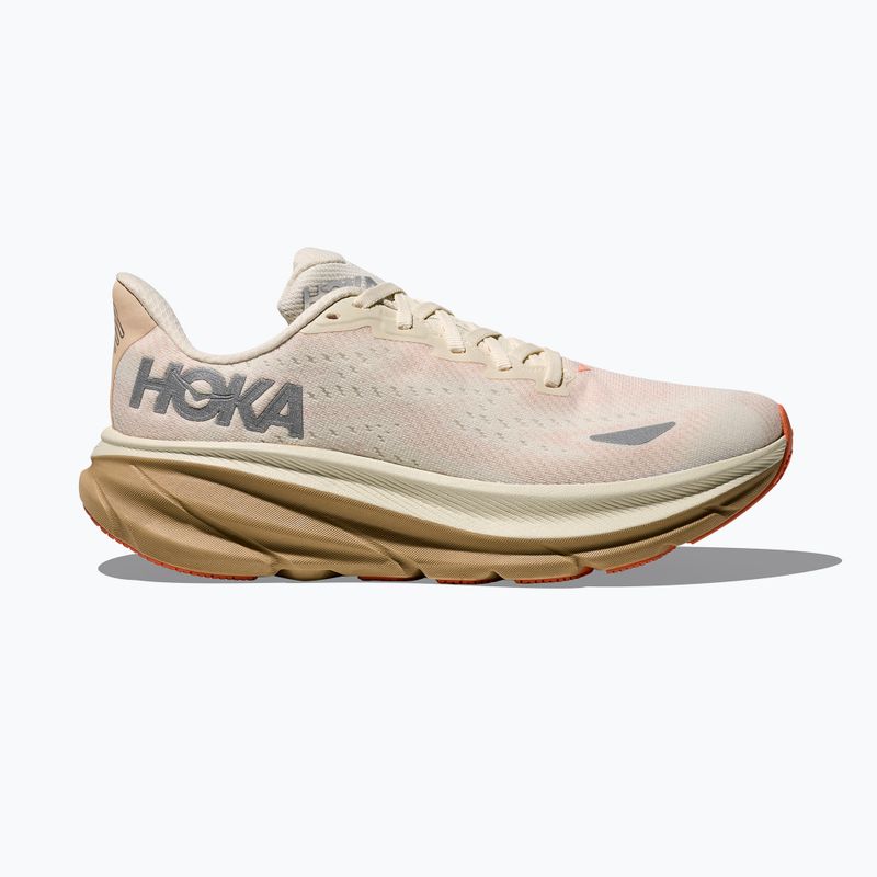 Dámské běžecké boty HOKA Clifton 9 GTX eggshell/khaki 2