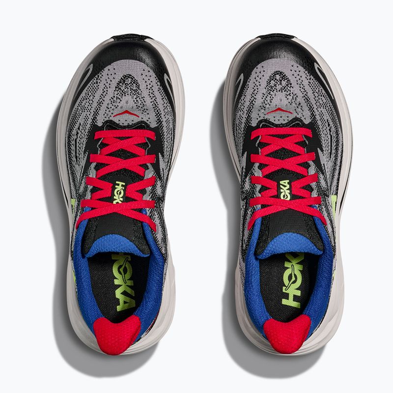 Dětské běžecké boty HOKA Clifton 10 foggy grey/black 8