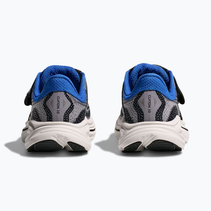 Dětské běžecké boty HOKA Clifton 10 foggy grey/black 6