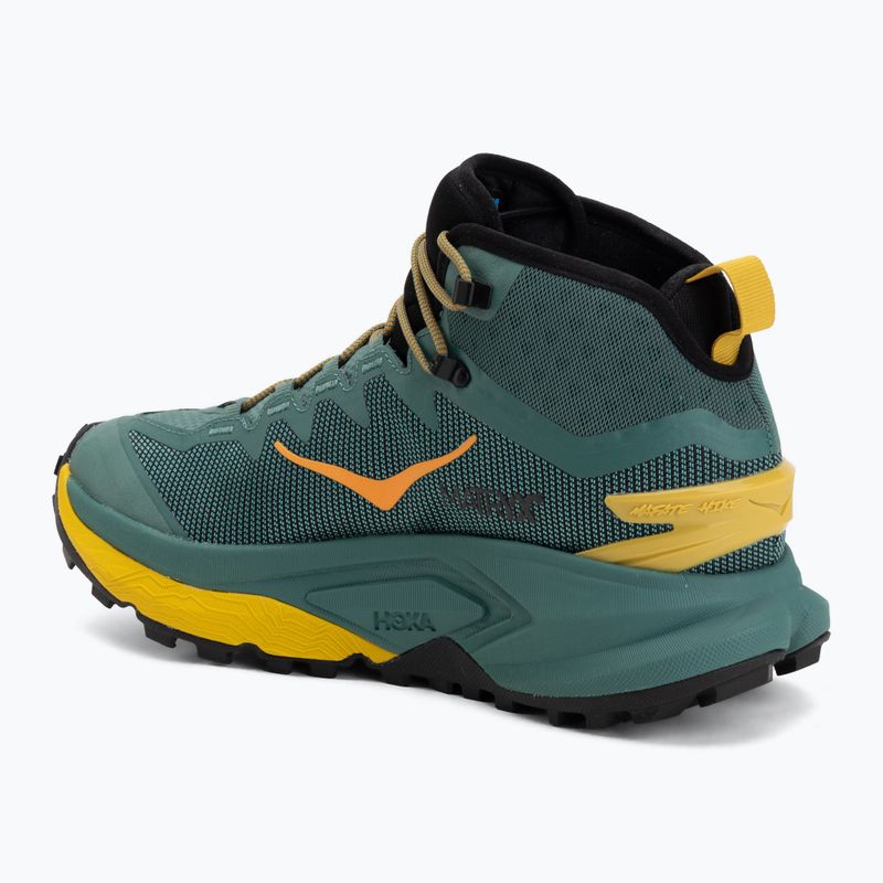 Pánské trekingové boty HOKA Mafate Hike thyme/yellow gold 3
