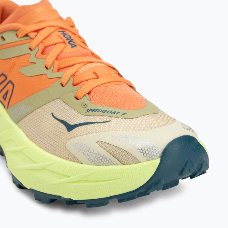 Dámské běžecké boty HOKA Speedgoat 7 persimmon/neon yuzu 7