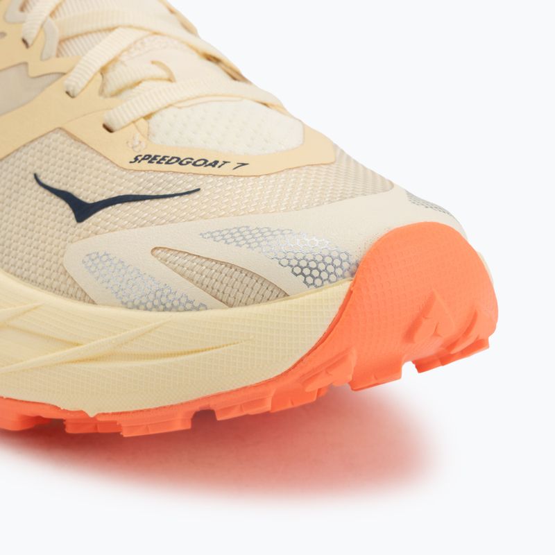 Dámské běžecké boty HOKA Speedgoat 7 vintage yellow/neon flame 6