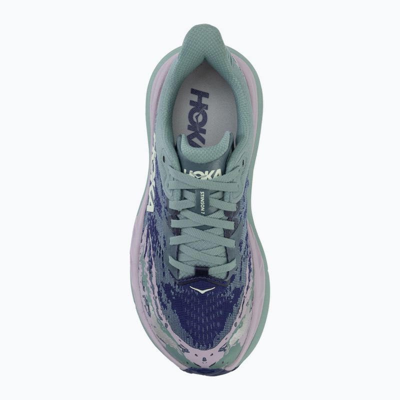 Dámské běžecké boty HOKA Stinson 7 rosemary/fragrant lilac 5