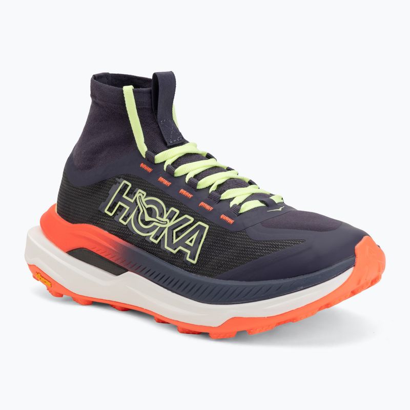 Dámské běžecké boty HOKA Tecton X 3 squid ink/neon lame
