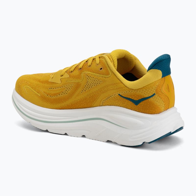 Pánské běžecké boty HOKA Clifton 10 yellow gold/tidal wave 3