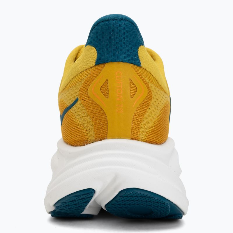Pánské běžecké boty HOKA Clifton 10 yellow gold/tidal wave 6