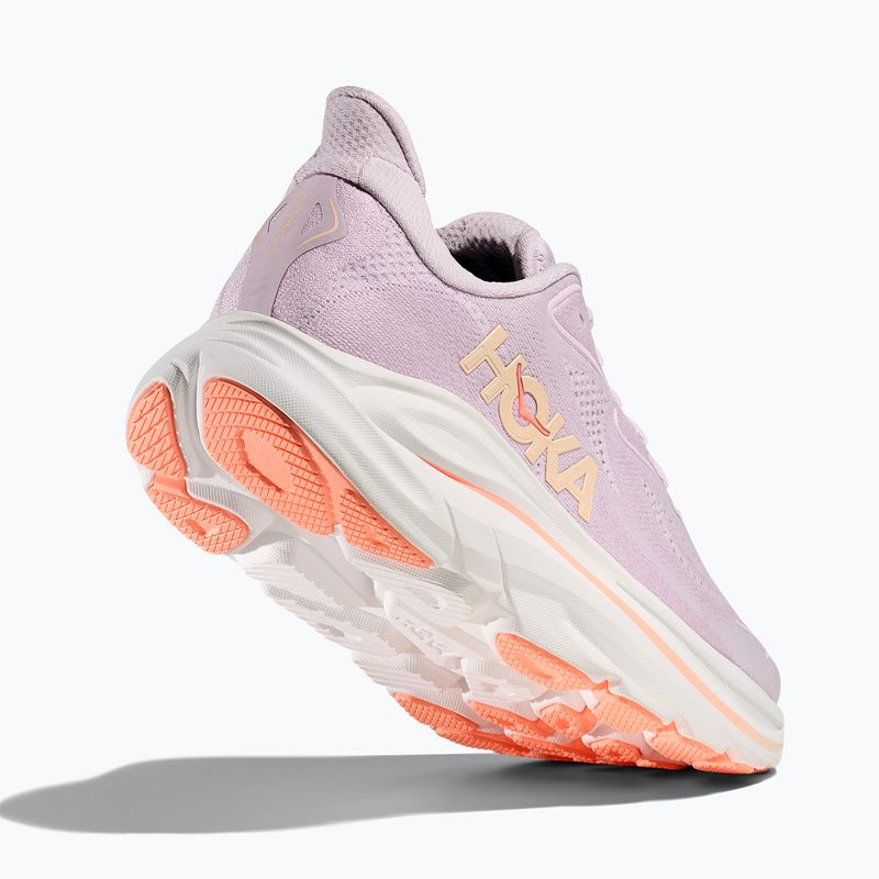 Dámské běžecké boty HOKA Clifton 10 lilac cream/tangerine glow 5