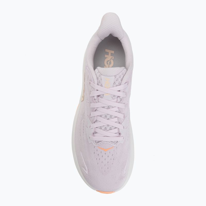 Dámské běžecké boty HOKA Clifton 10 lilac cream/tangerine glow 5