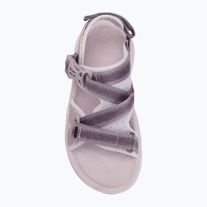 Dámské sandály HOKA Infini Hike TC fragrant lilac/lilac cream 5