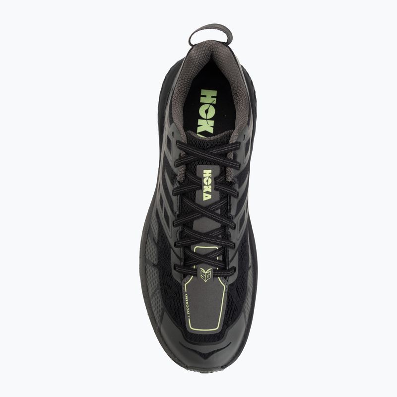 Boty HOKA Speedgoat 2 Black/Asphalt Grey 5