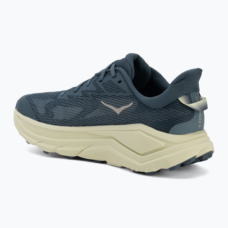 Pánské běžecké boty HOKA Challenger 8 faded navy/pampass grass 3