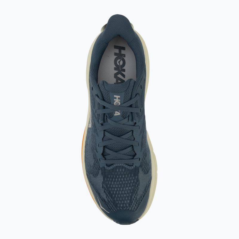Pánské běžecké boty HOKA Challenger 8 faded navy/pampass grass 5