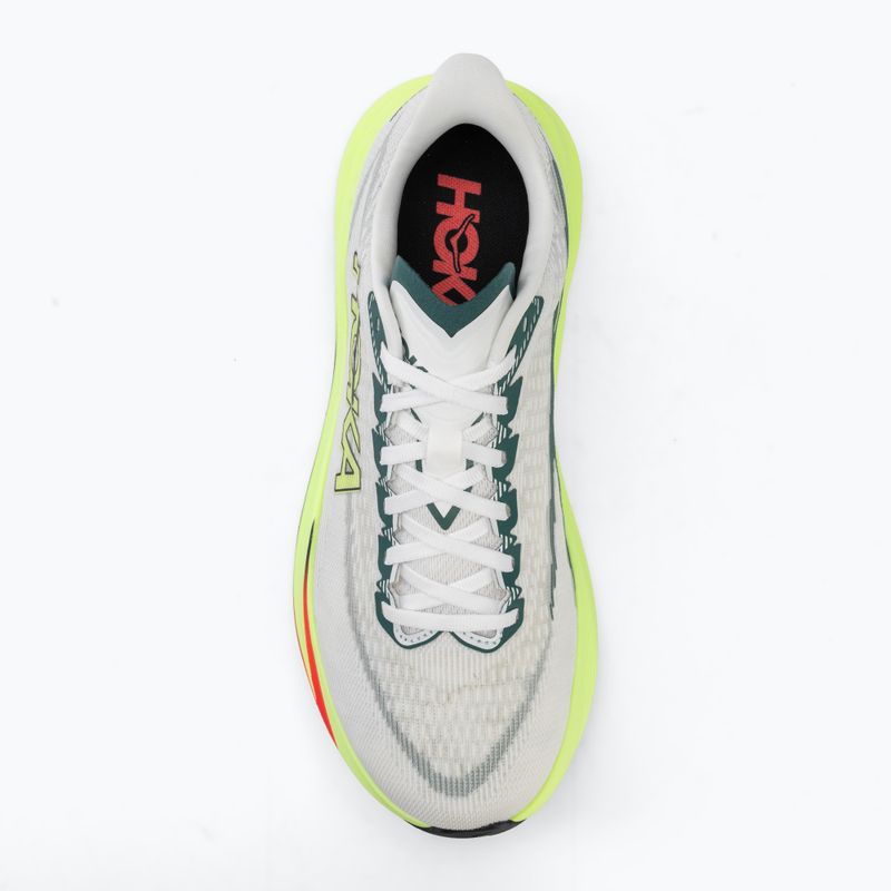 Pánské běžecké boty HOKA Mach 7 Wide frost/neon yuzu 5