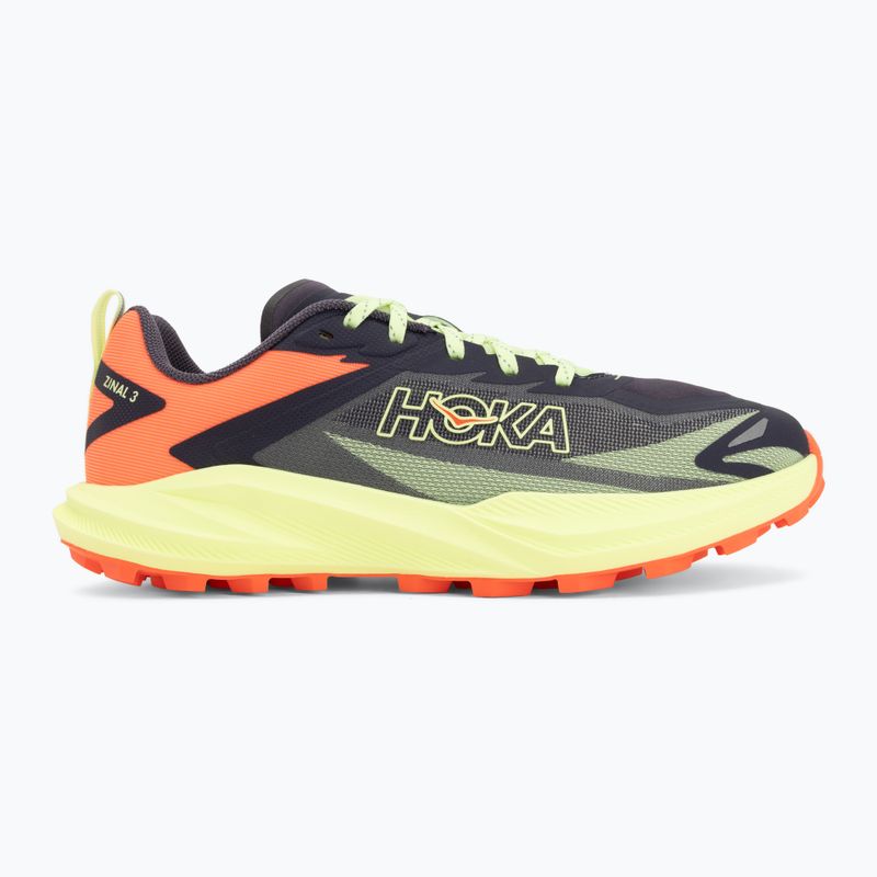 Dámské běžecké boty  HOKA Zinal 3 squid ink/neon yuzu 2