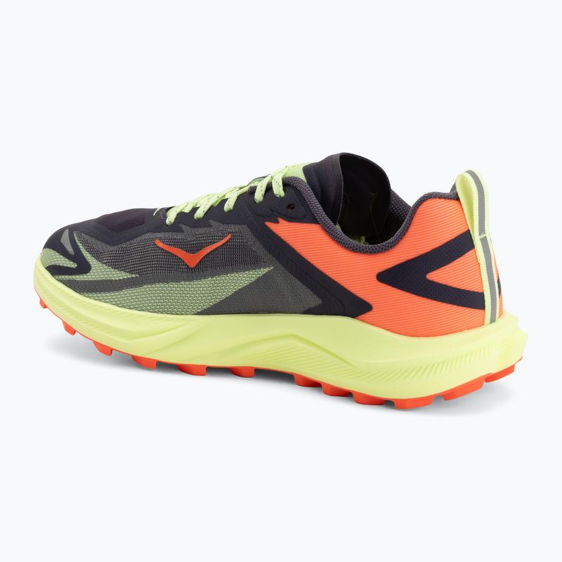 Dámské běžecké boty  HOKA Zinal 3 squid ink/neon yuzu 3