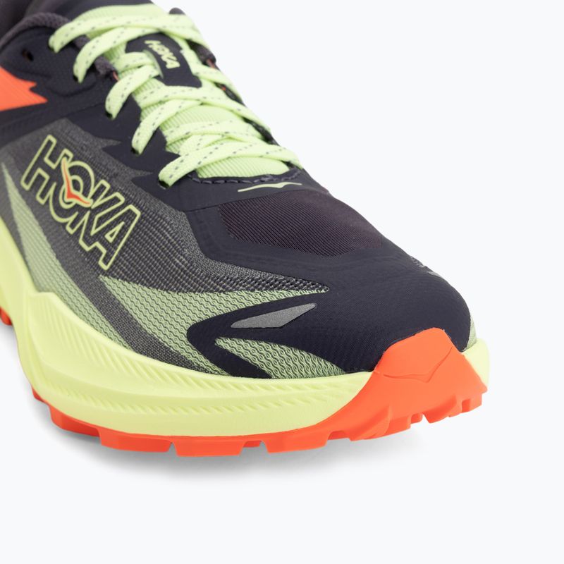 Dámské běžecké boty  HOKA Zinal 3 squid ink/neon yuzu 7