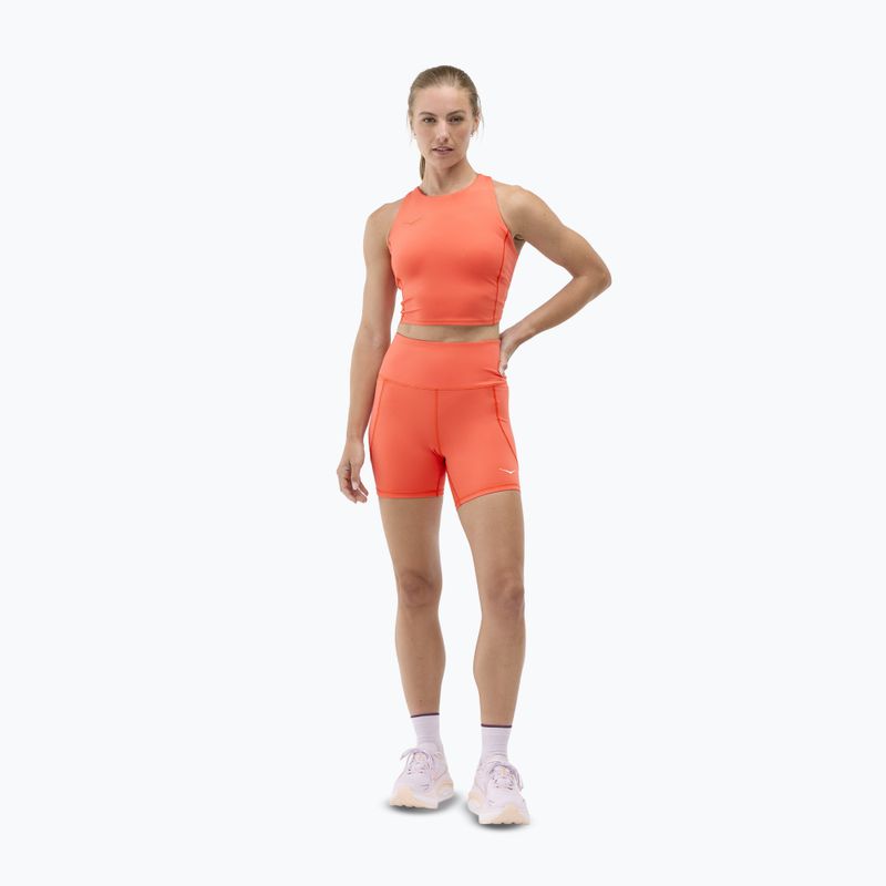 Tréninková podprsenka HOKA Elaro Crop bell pepper 2