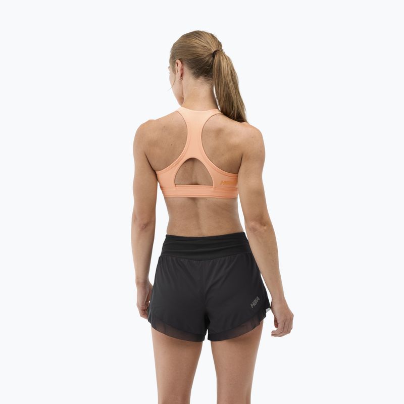 Tréninková podprsenka HOKA Hupana Sports RemovaleCup pale tangerine 3