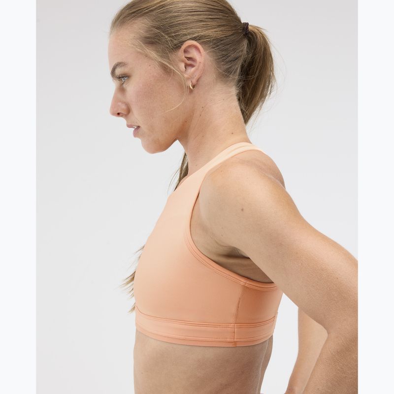 Tréninková podprsenka HOKA Hupana Sports RemovaleCup pale tangerine 5