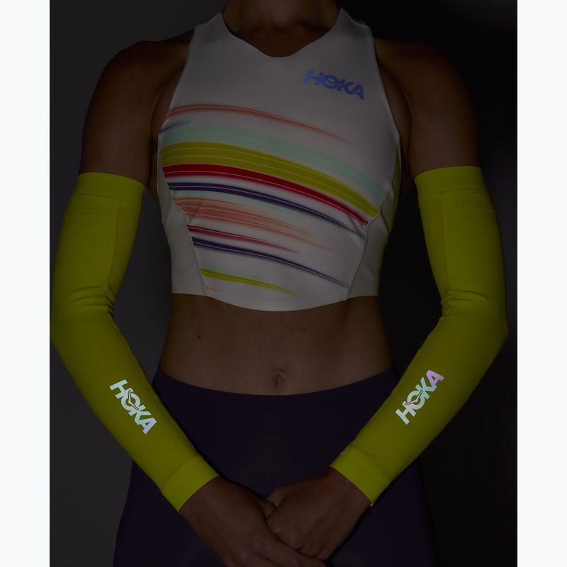 Běžecké návleky na ruce HOKOA Race Day hoka citrus 7