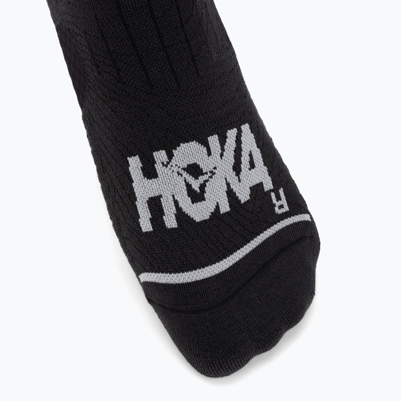 Ponožky HOKA Quarter Run Sock 3-Pack black/black/black 3