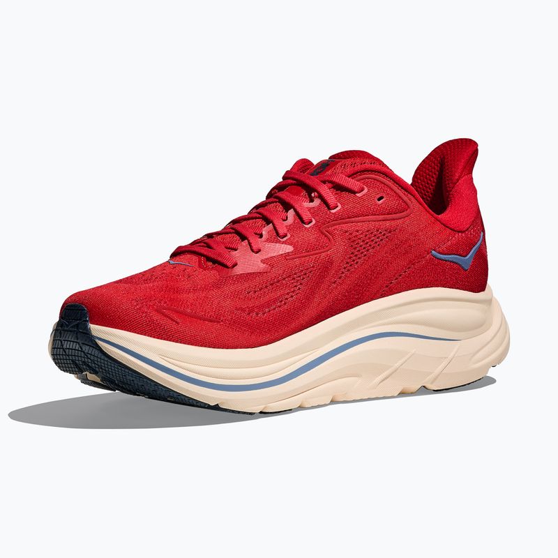 Pánské běžecké boty Hoka Clifton 10 vermillion/varsity navy 4