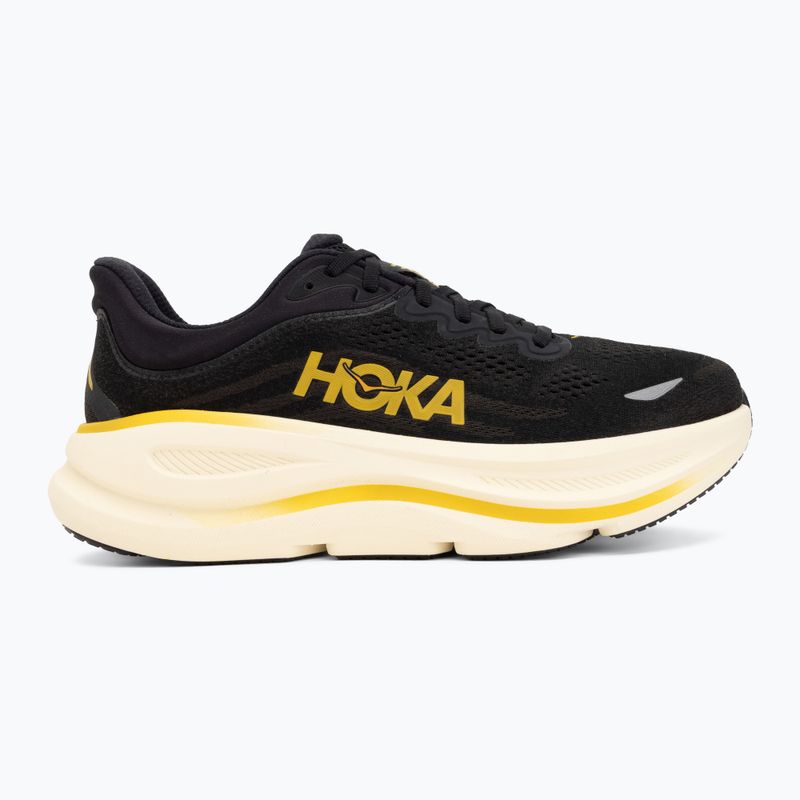 Pánské běžecké boty Hoka Bondi 9 carbon black/yellow gold 2