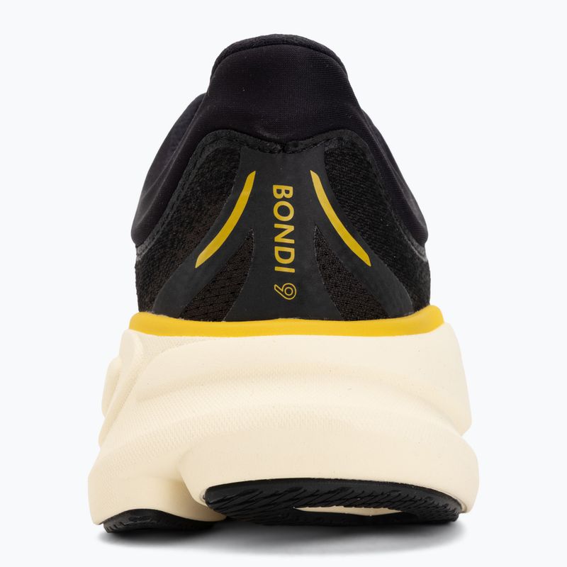 Pánské běžecké boty Hoka Bondi 9 carbon black/yellow gold 6