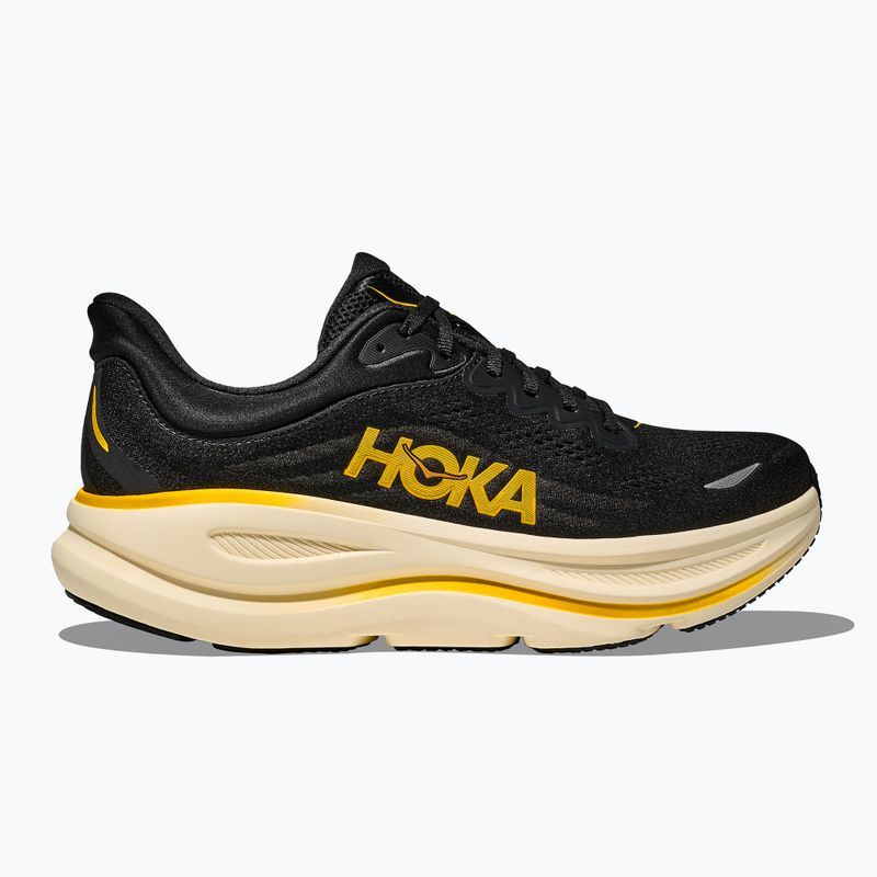 Pánské běžecké boty Hoka Bondi 9 carbon black/yellow gold 2