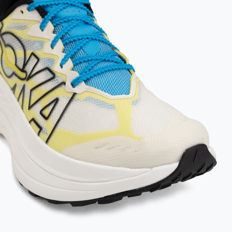 Pánské běžecké boty HOKA Rocket X Trail skyward blue/alabaster 7