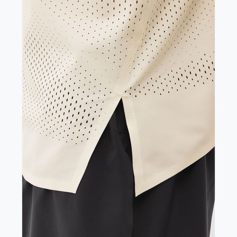 Pánské běžecké tričko HOKA Race Day Singlet alabaster flare 9