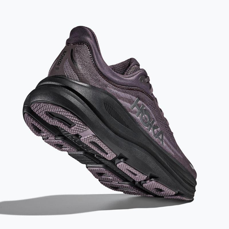 Pánské běžecké boty Hoka Bondi 9 galaxy /carbon black 5