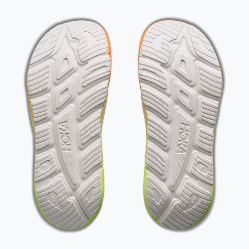 Nazouváky HOKA Ora Recovery Slide 3 white/neon yuzu 7
