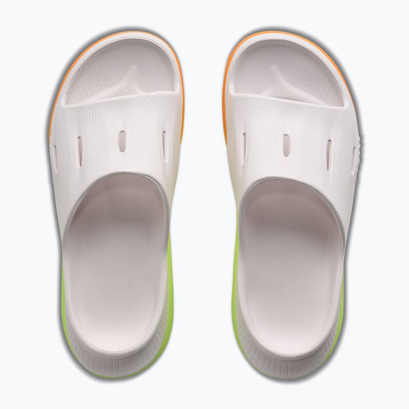 Nazouváky HOKA Ora Recovery Slide 3 white/neon yuzu 8