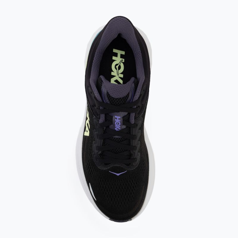 Pánské běžecké boty HOKA Bondi 9 black/neon yuzu 5