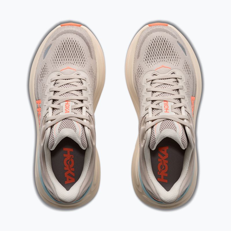 Dámské běžecké boty HOKA Bondi 9 Wide river rock grey/mineral ore 5