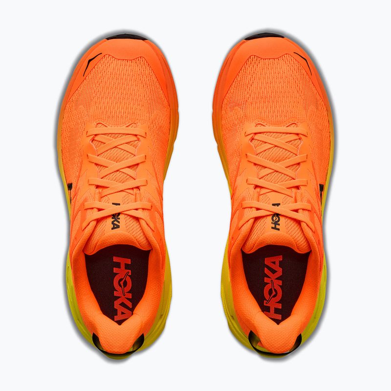 Pánské běžecké boty HOKA Challenger 8 neon tangerine/hoka citrus 5