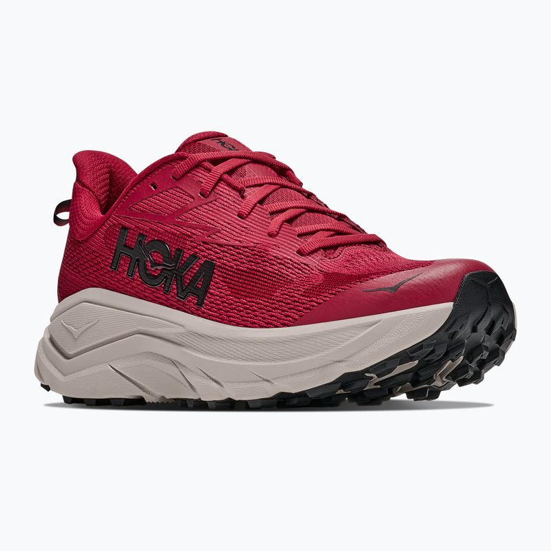 Pánské běžecké boty HOKA Challenger 8 red agate/river rock grey