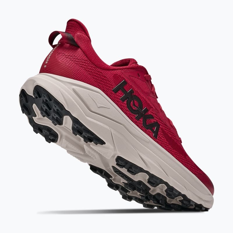 Pánské běžecké boty HOKA Challenger 8 red agate/river rock grey 3