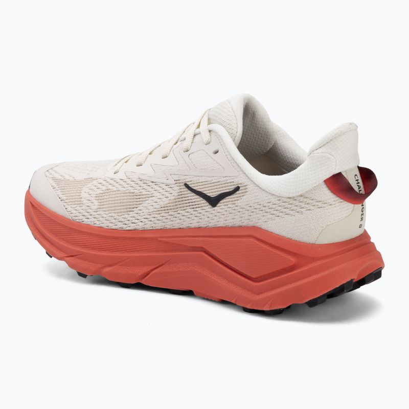 Dámské běžecké boty HOKA Challenger 8 alabaster/burnt red 3
