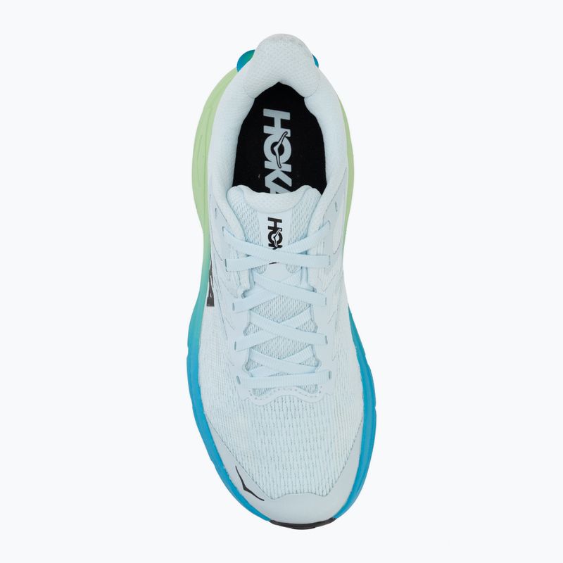 Dámské běžecké boty HOKA Challenger 8 glimmering blue/tart apple 5