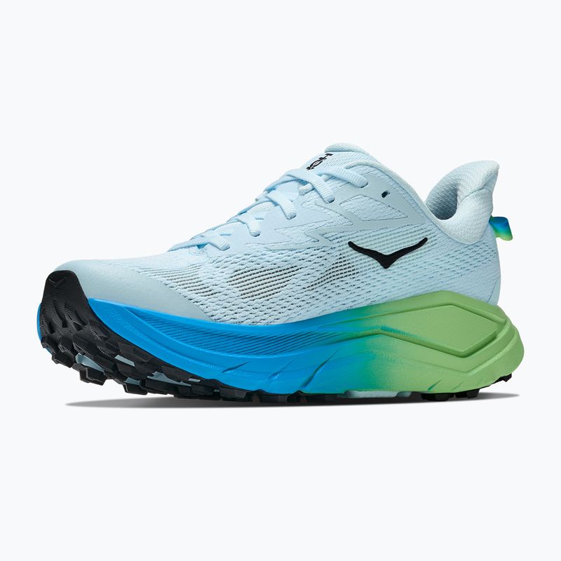 Dámské běžecké boty HOKA Challenger 8 Wide glimmering blue/tart apple 2