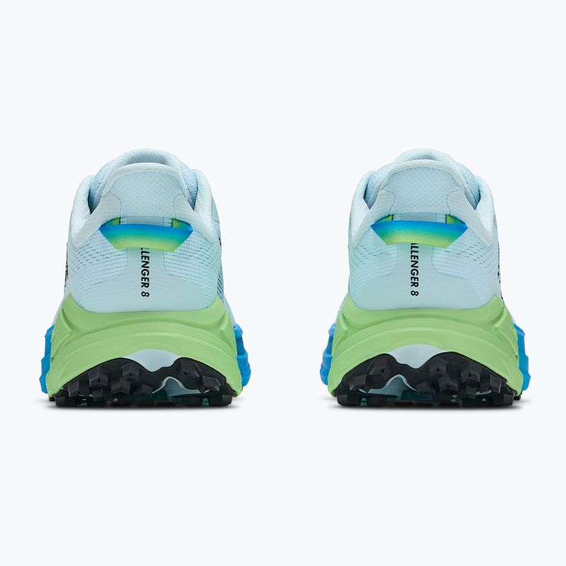 Dámské běžecké boty HOKA Challenger 8 Wide glimmering blue/tart apple 4